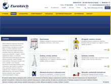 Tablet Screenshot of eurotech-opole.pl